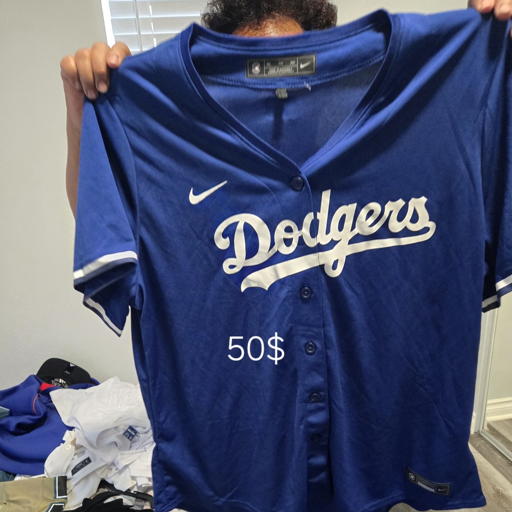 Nike Blue Dodgers Baseball Jersey